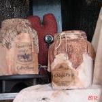 Primitive Coffee Jar