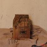 Primitive Coffee Jar
